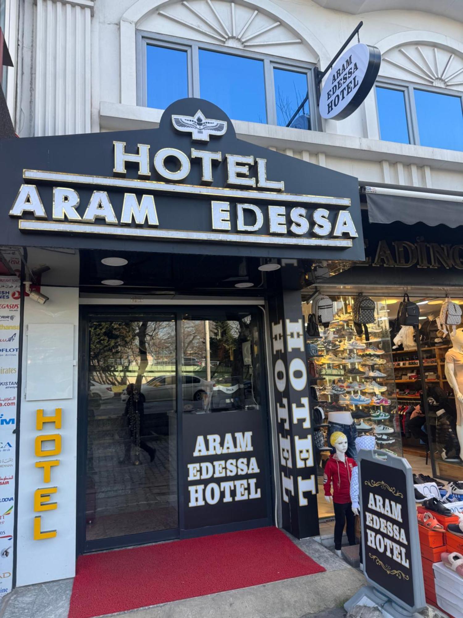 Aram Edessa Hotel Istanbul Eksteriør billede